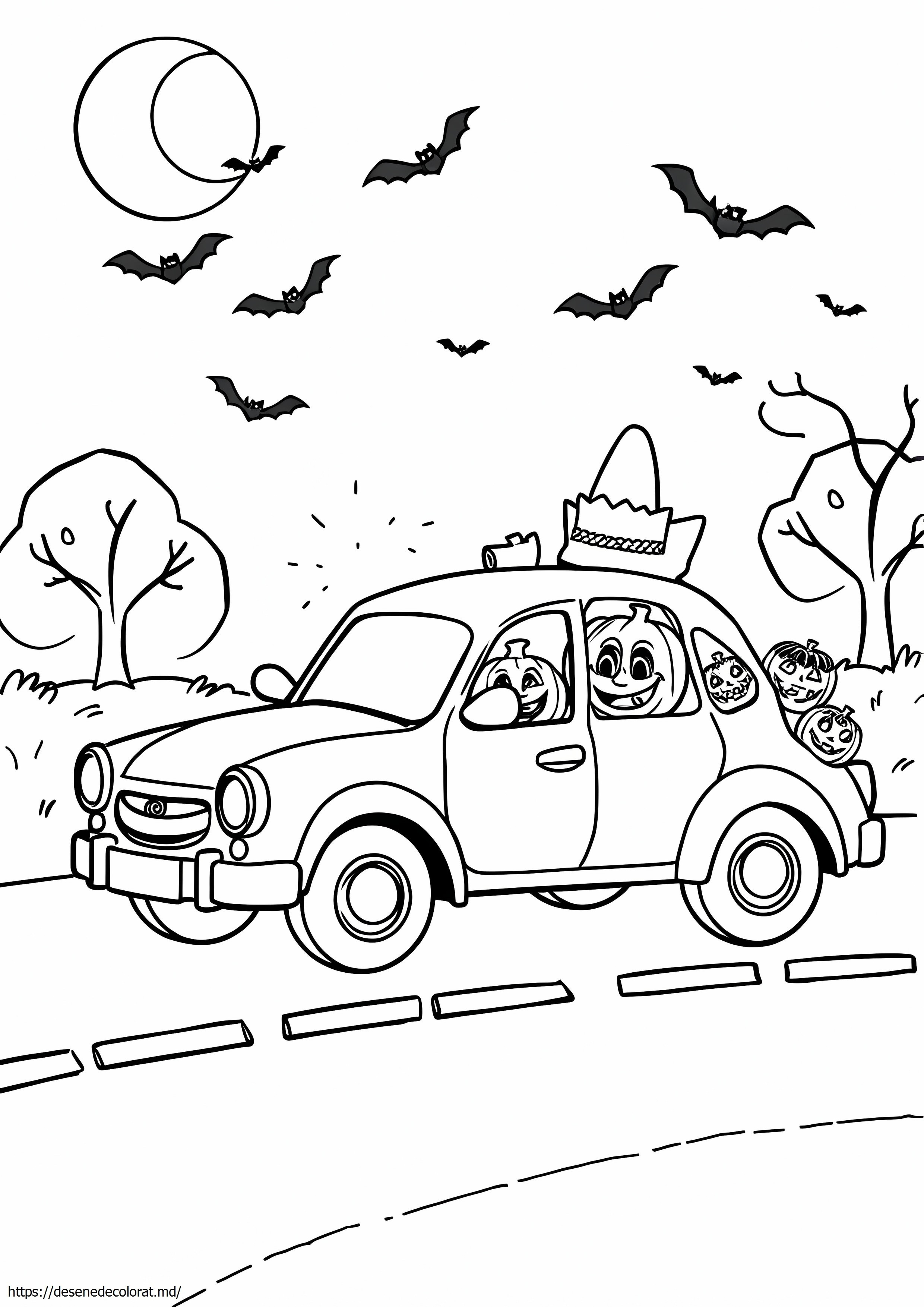 Mașină de Halloween