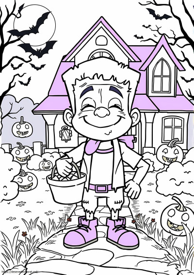 Frankenstein de Halloween