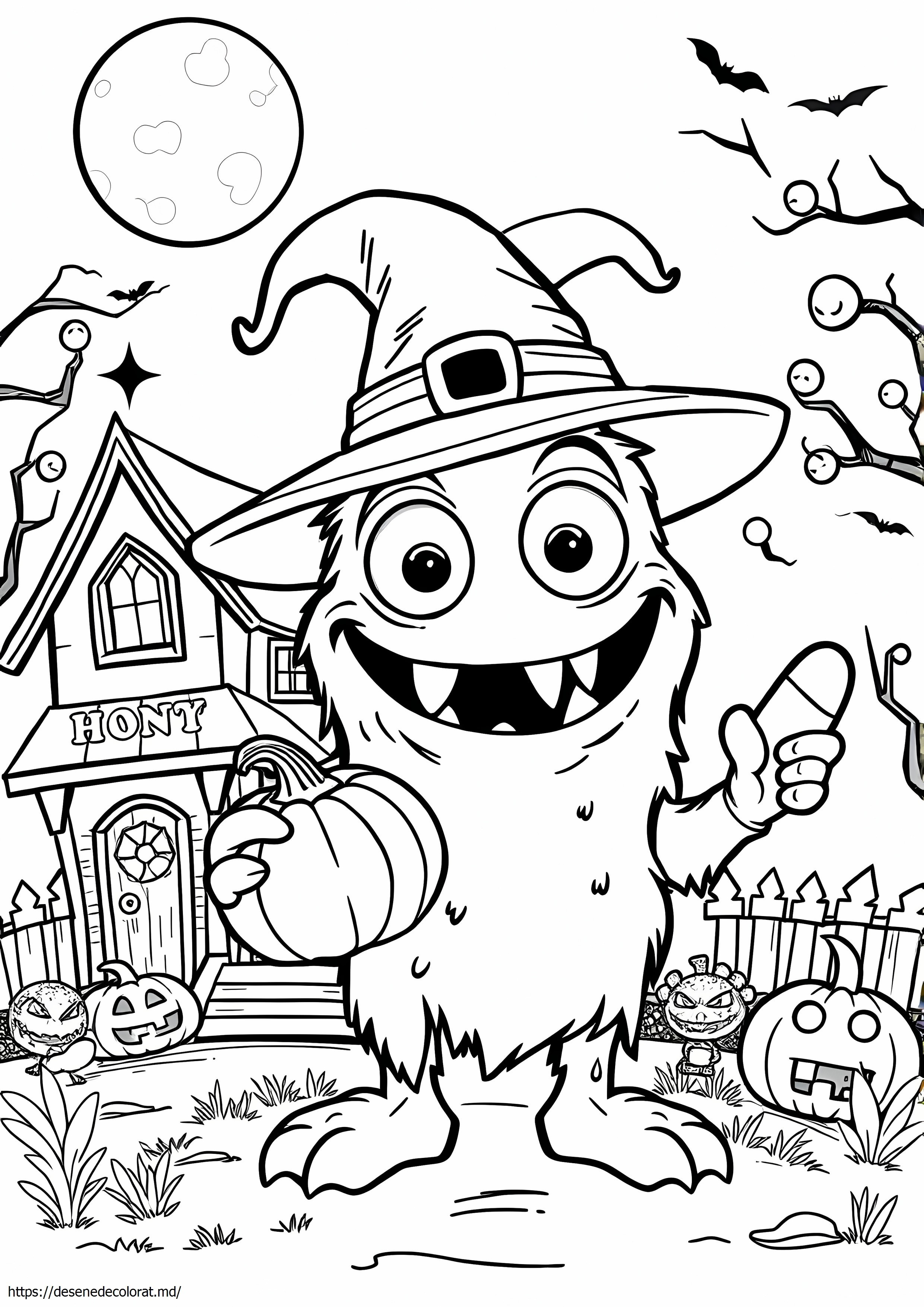 Monstru de Halloween