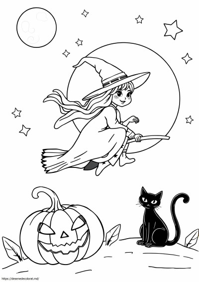 Vrăjitoare de Halloween