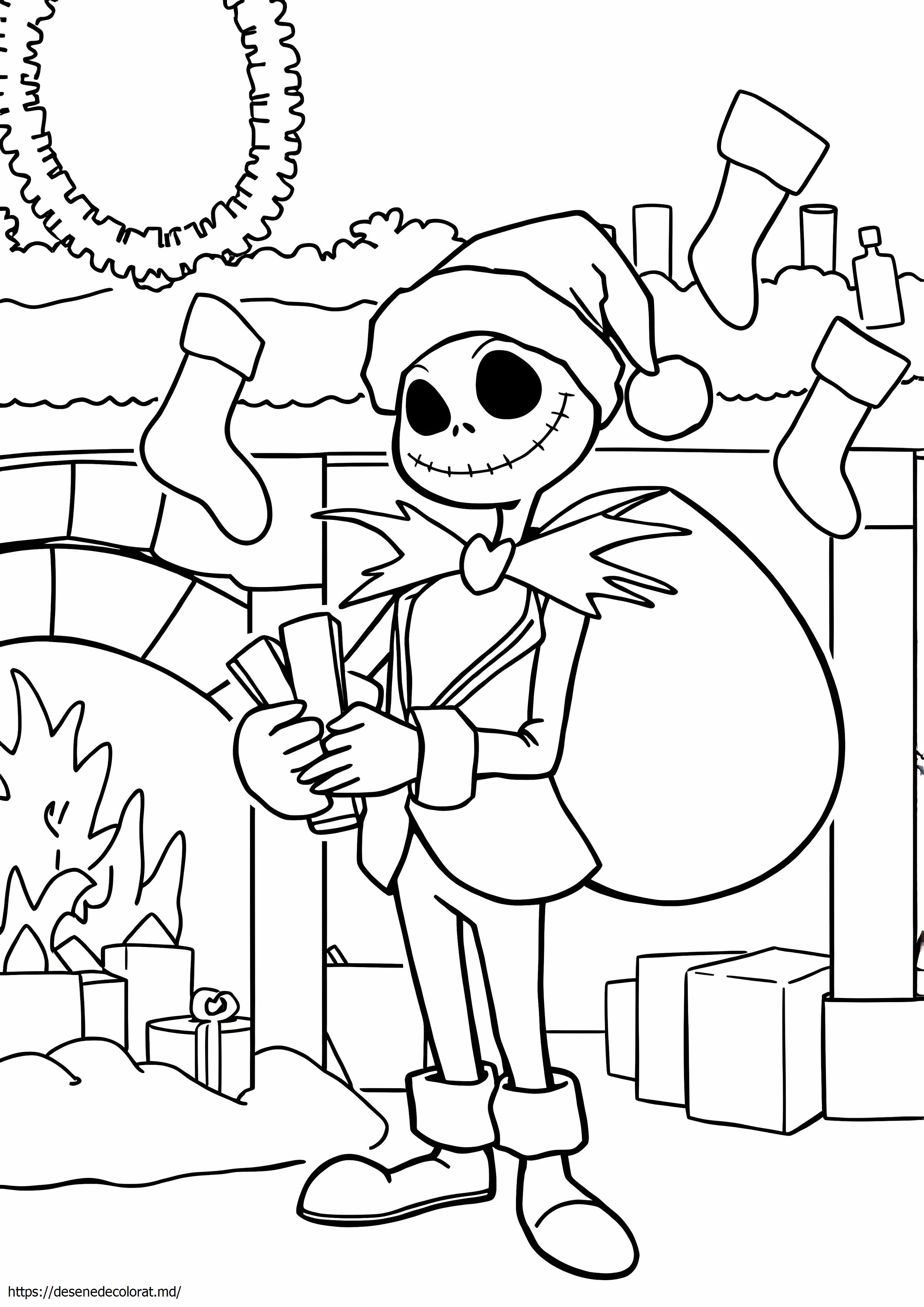 Jack Skellington Santa