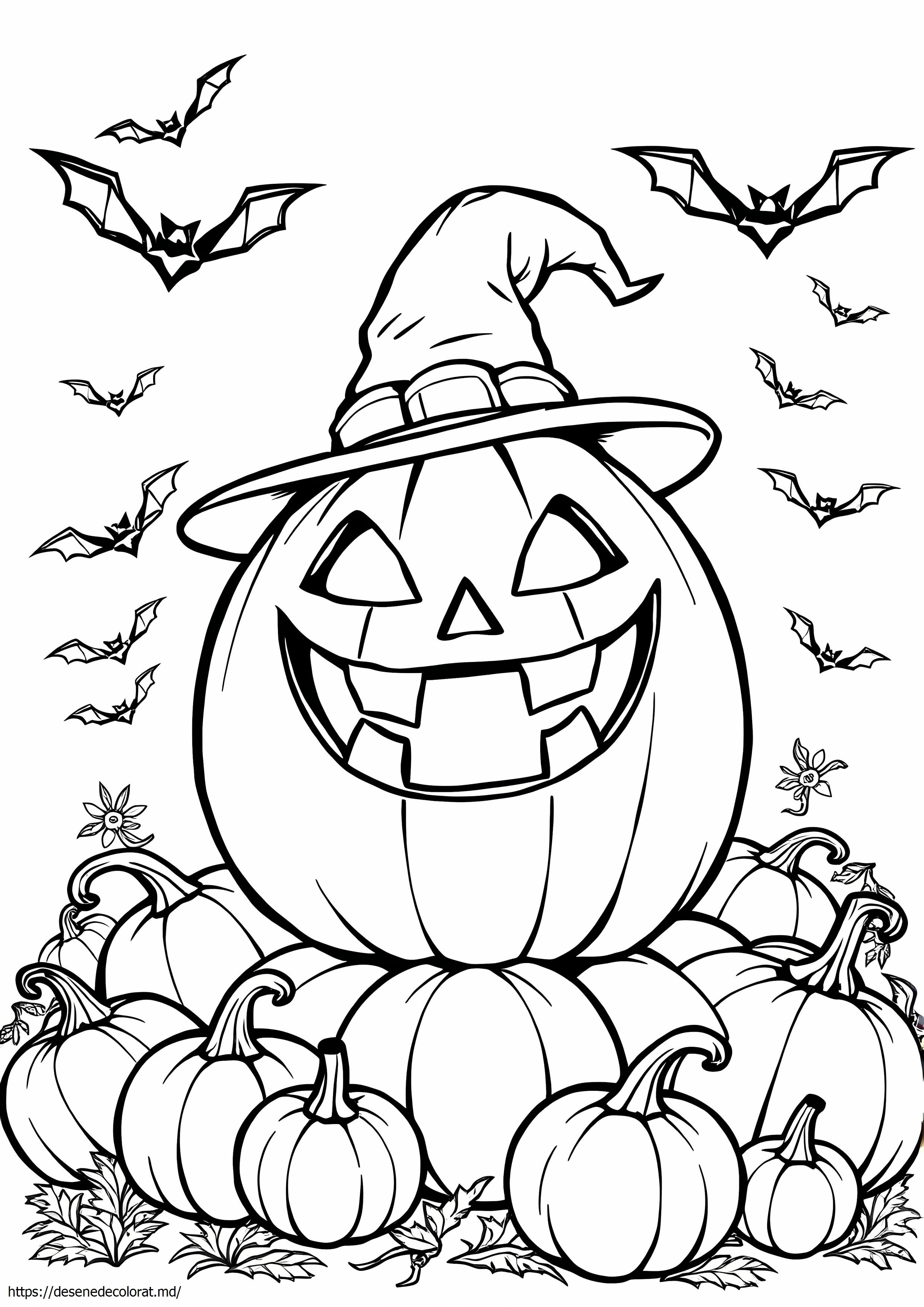 Înfricoșător jack o lantern