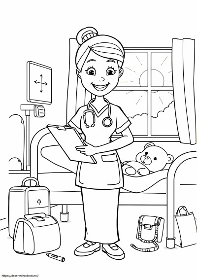 Clipart de asistentă