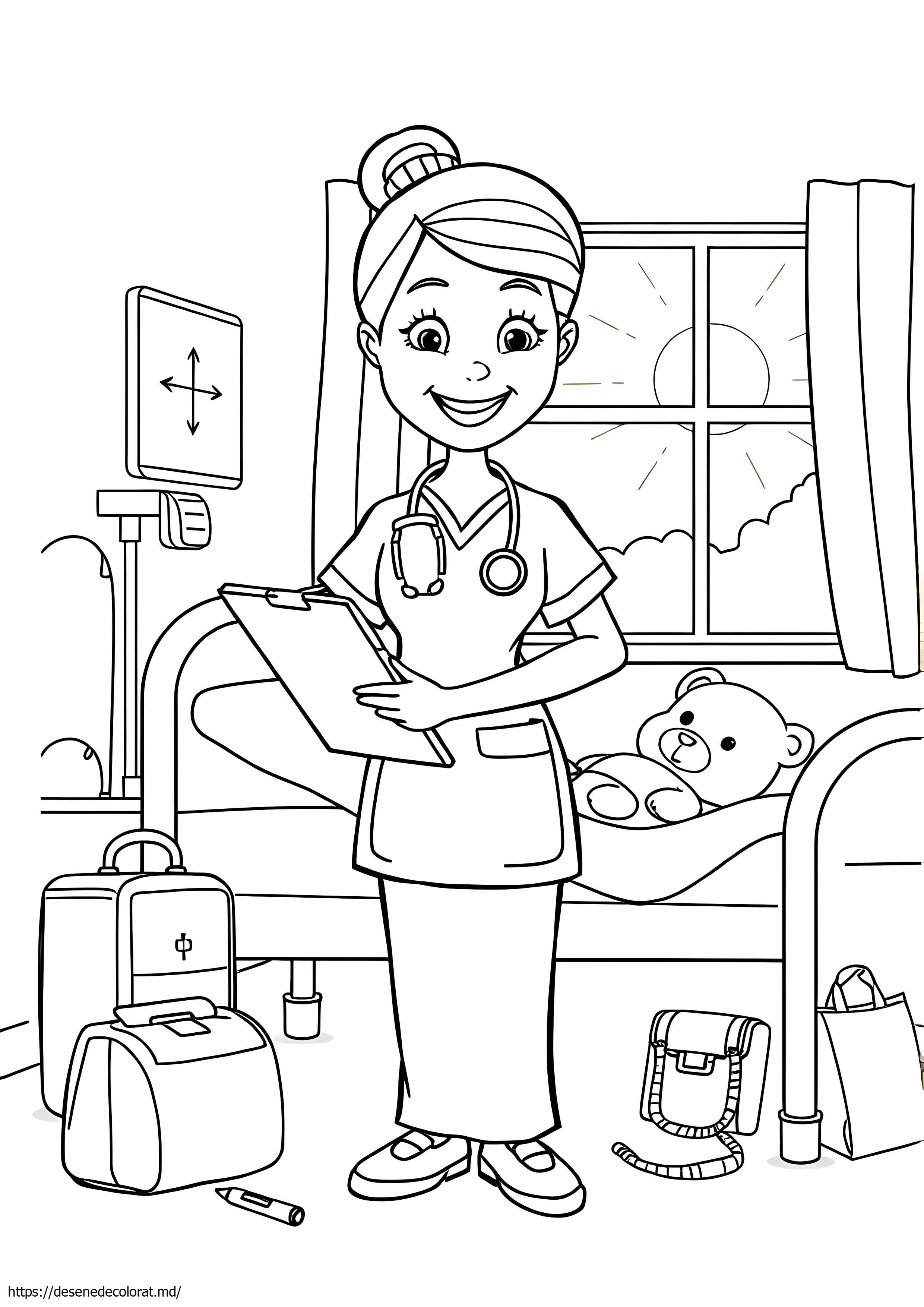 Clipart de asistentă