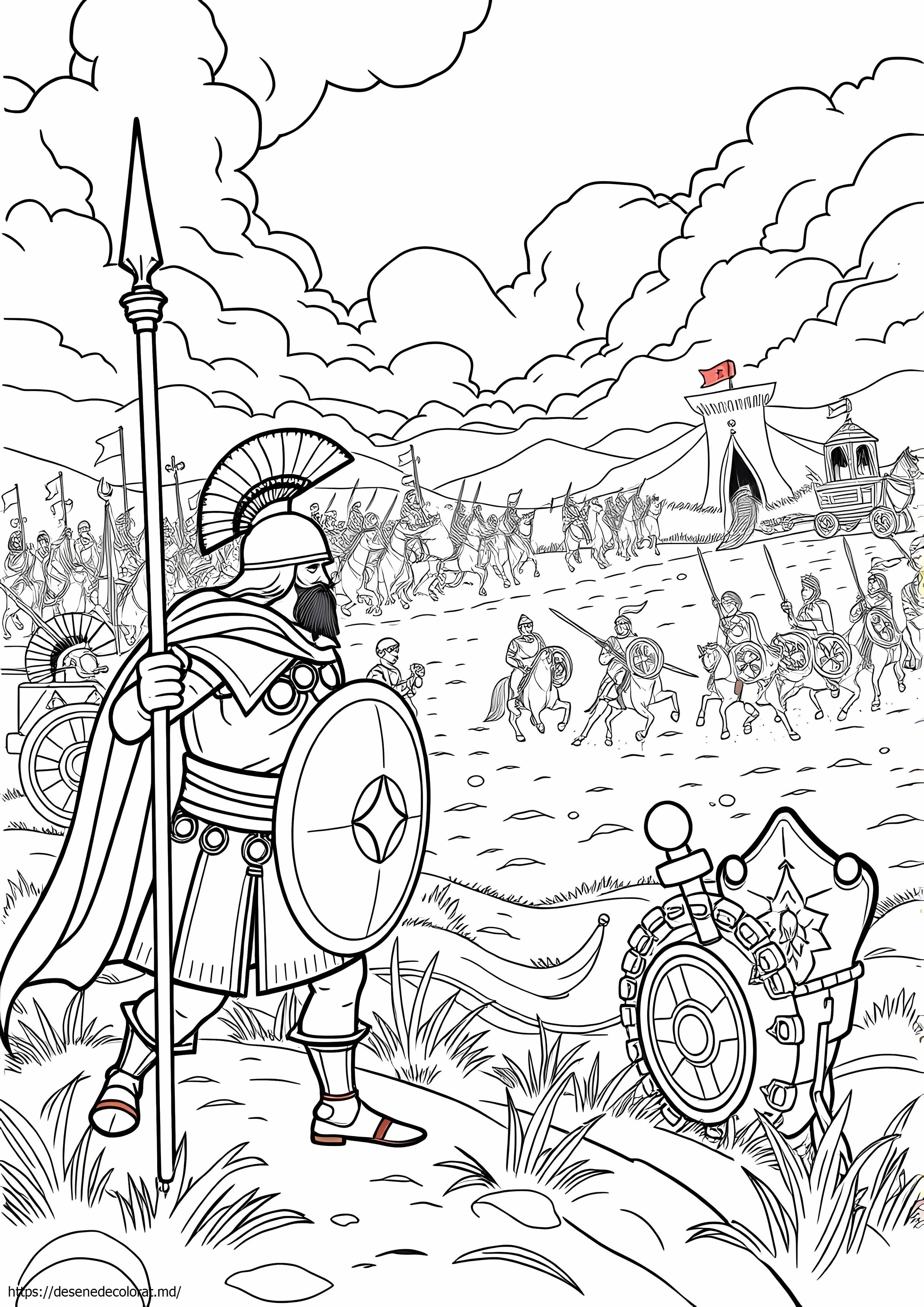 2451bce bătălie