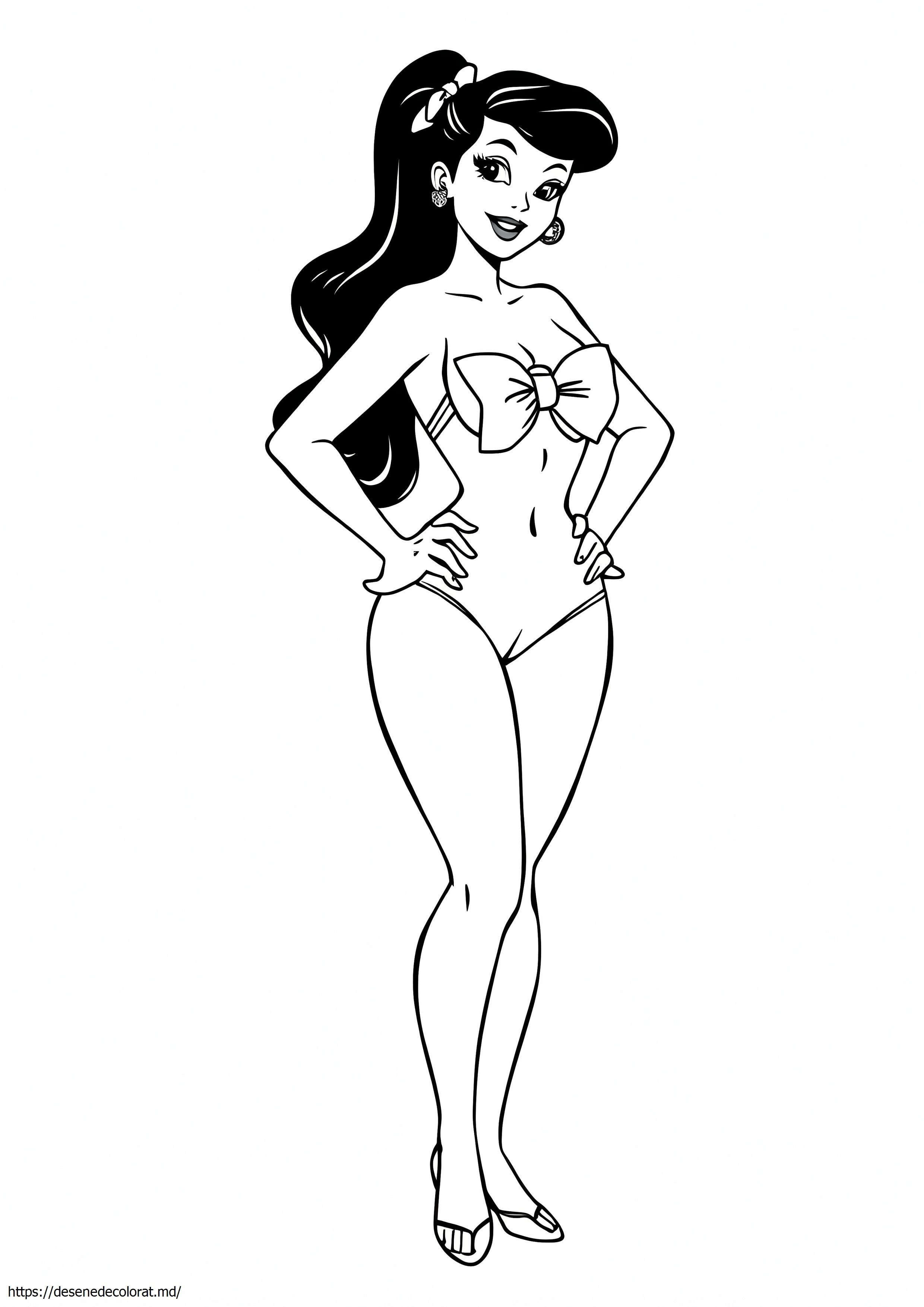 Bettie page fotografii color