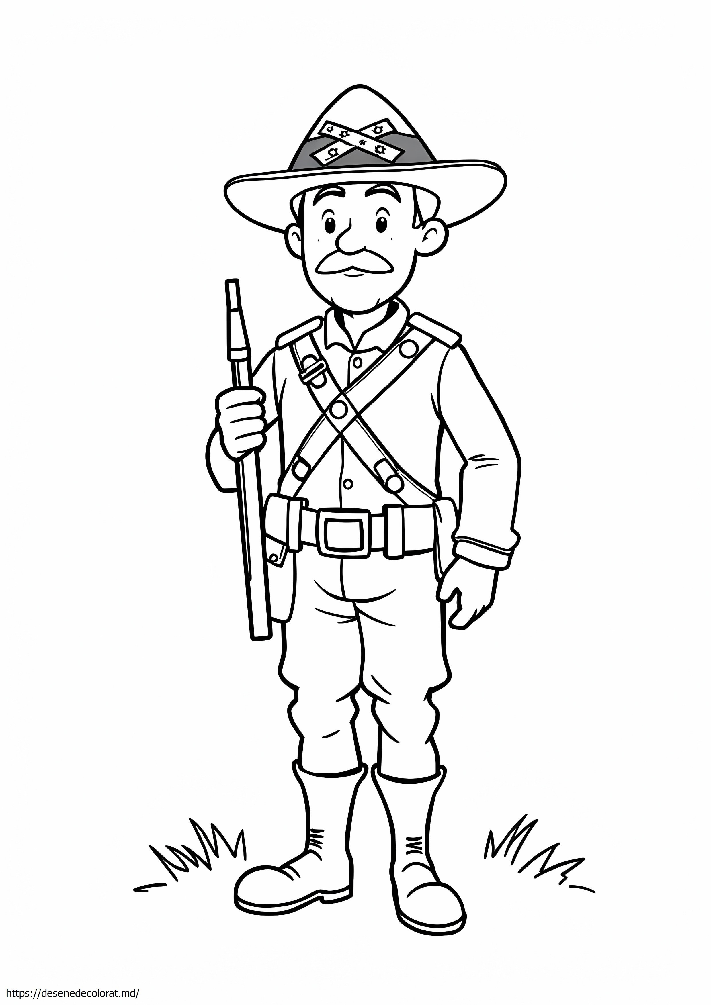 Soldat confederat