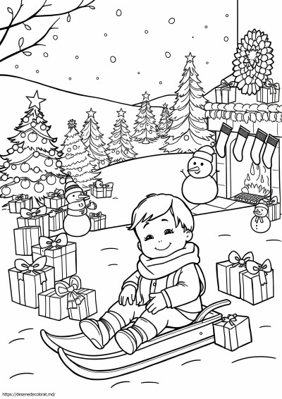 Activități de advent și pagini color