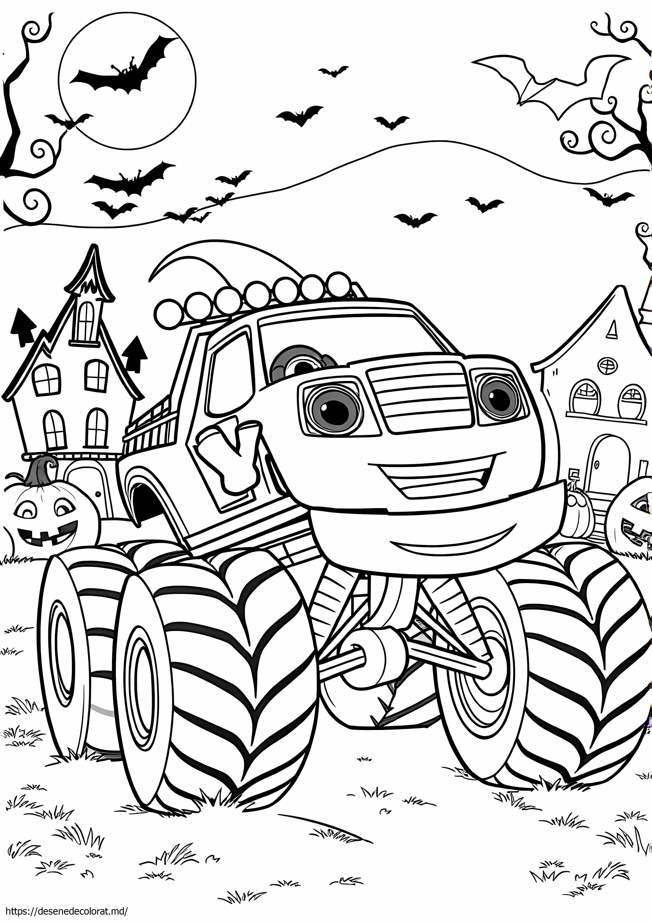 Blaze halloween