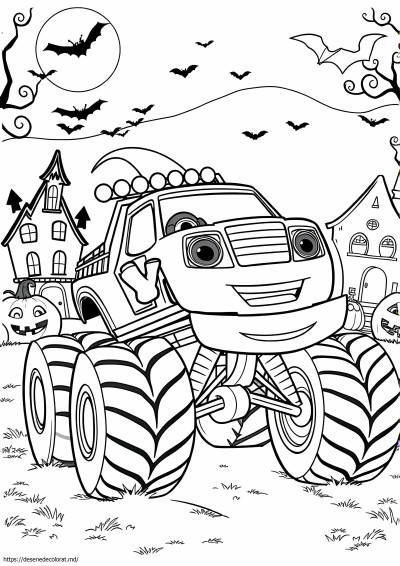 Blaze halloween