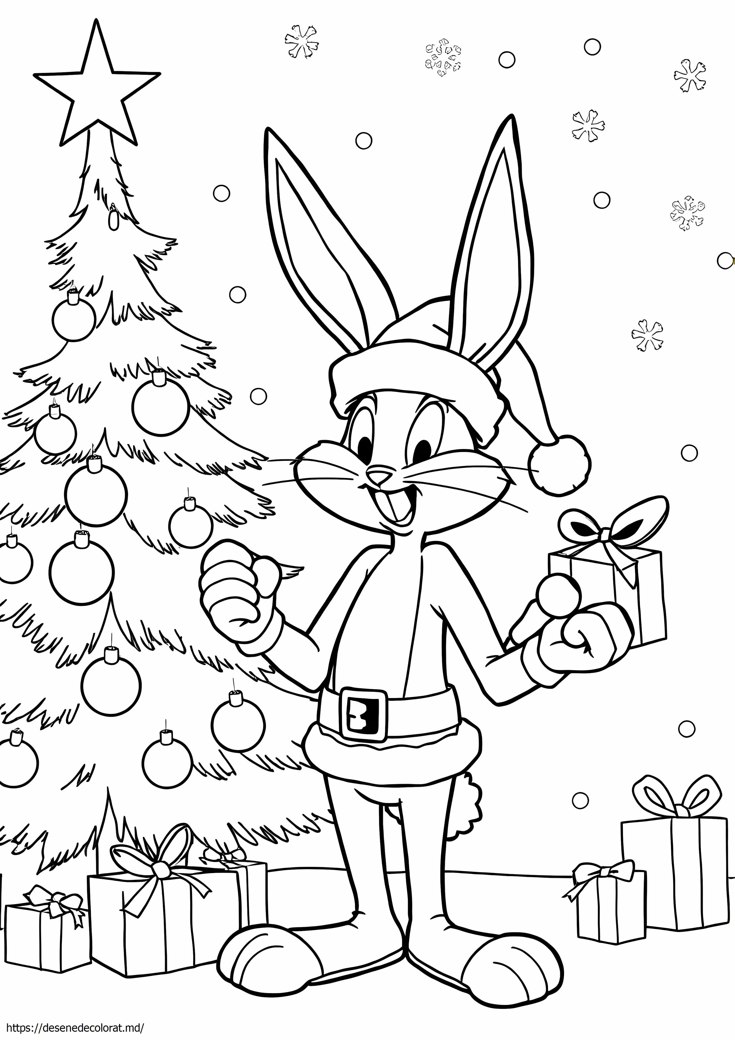 Bugs bunny craciun