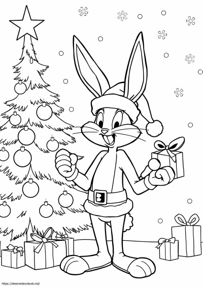 Bugs bunny craciun