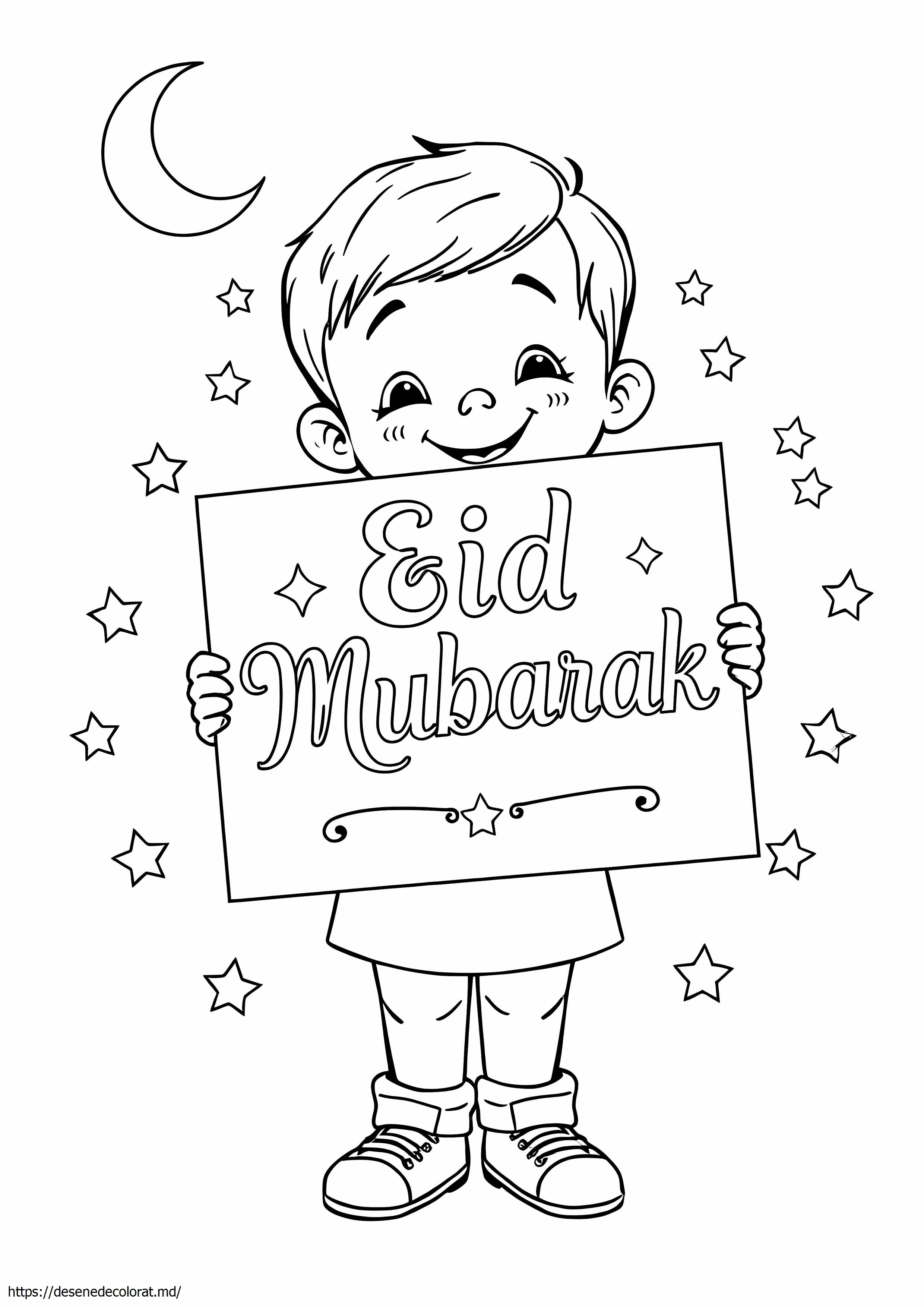 Card eid mubarak