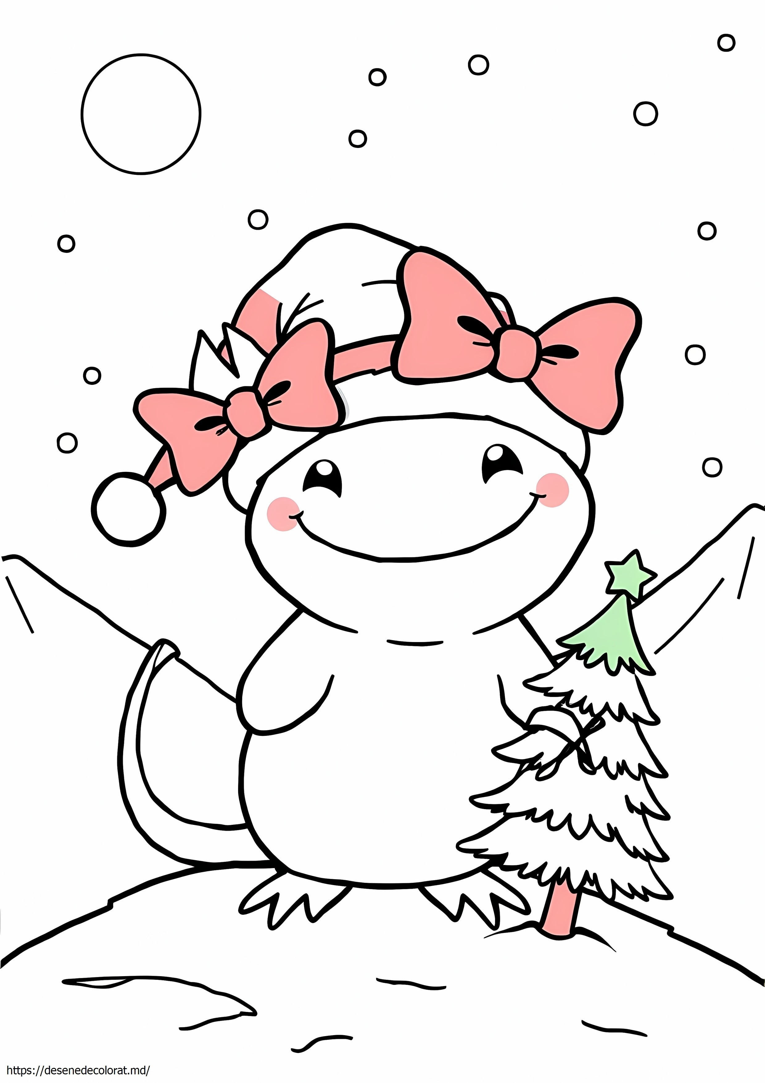 Axolotl de Crăciun