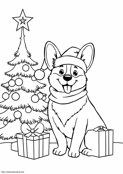 Corgi de Crăciun