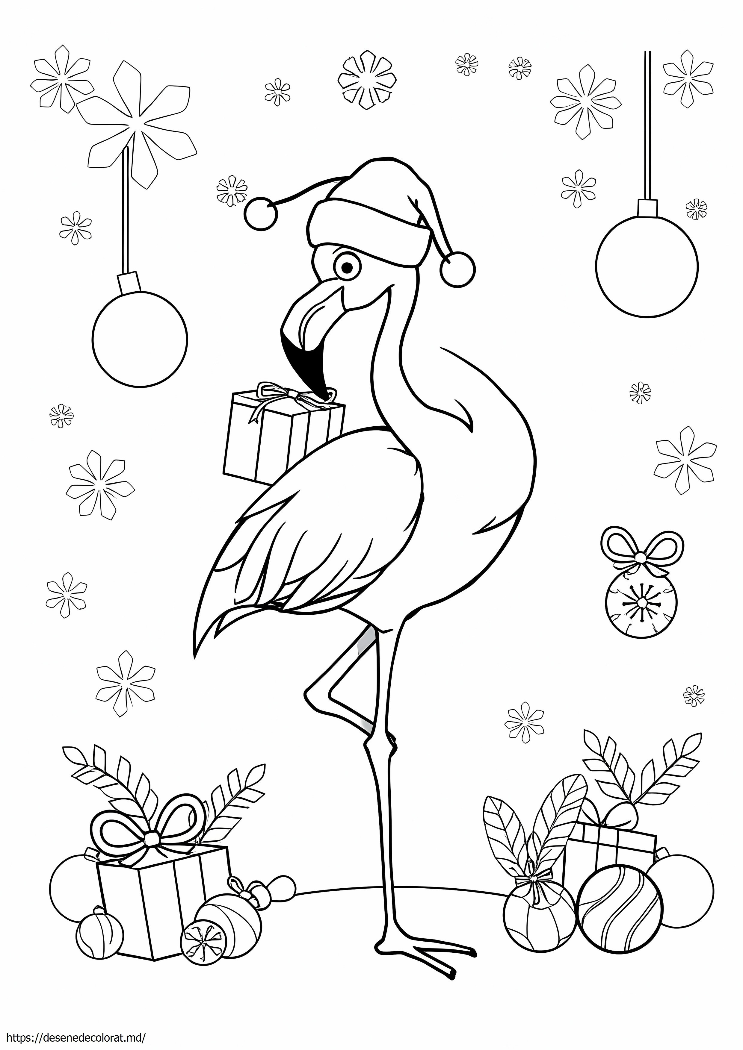 Flamingo de Crăciun