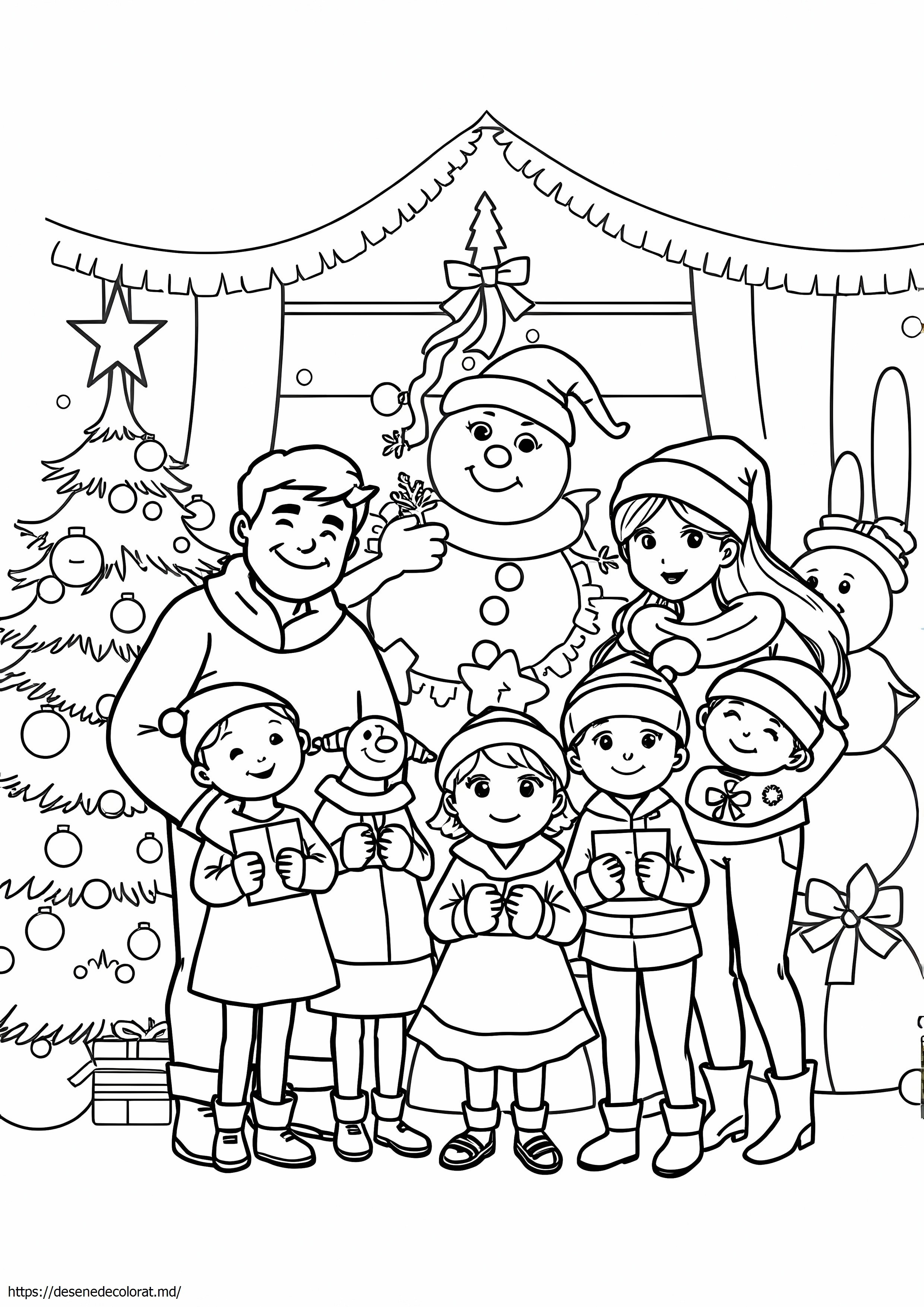 Familie de Crăciun