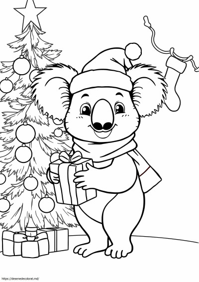 Koala de Crăciun