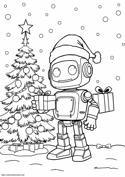 Robot de Crăciun