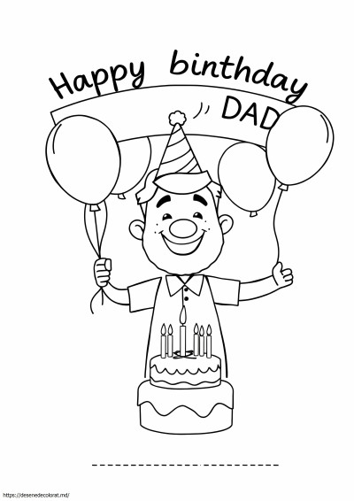 Felicitare de ziua tata