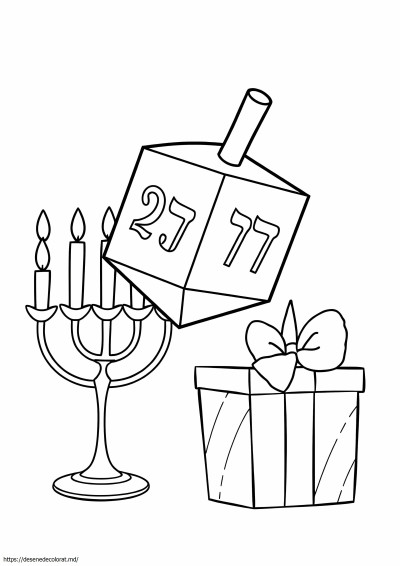 Dreidel hanukkah