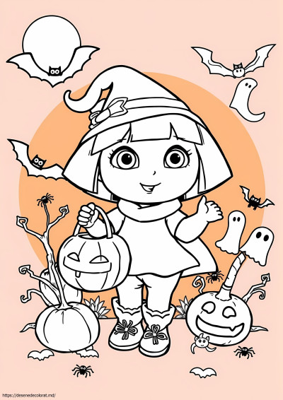 Dora exploratoarea Halloween