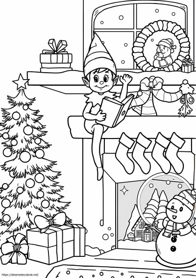 Elf pe raft