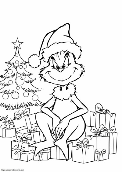 Grinch drăguț de Crăciun
