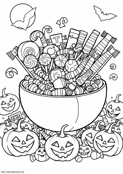 Bomboane de Halloween