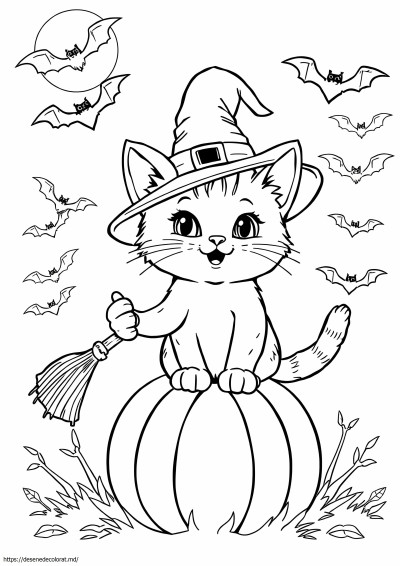 Pisoi de Halloween
