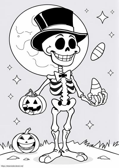 Schelet de Halloween