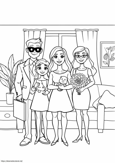 Desen familie de spioni