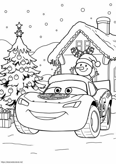 Crăciunul fulgerului mcqueen