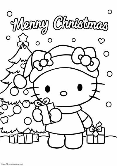 Craciun Fericit Hello Kitty Craciun