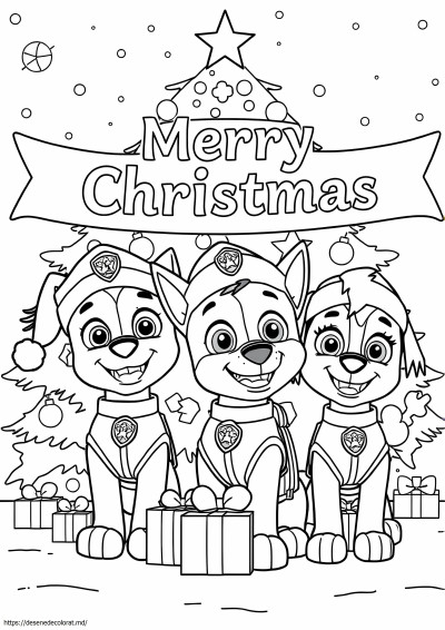 Craciun Fericit Paw Patrol Craciun