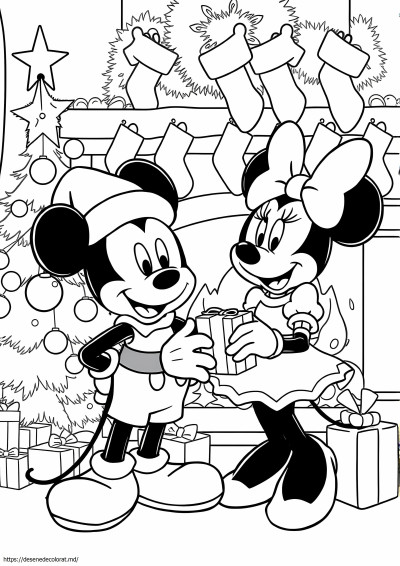 Crăciun mickey și minnie