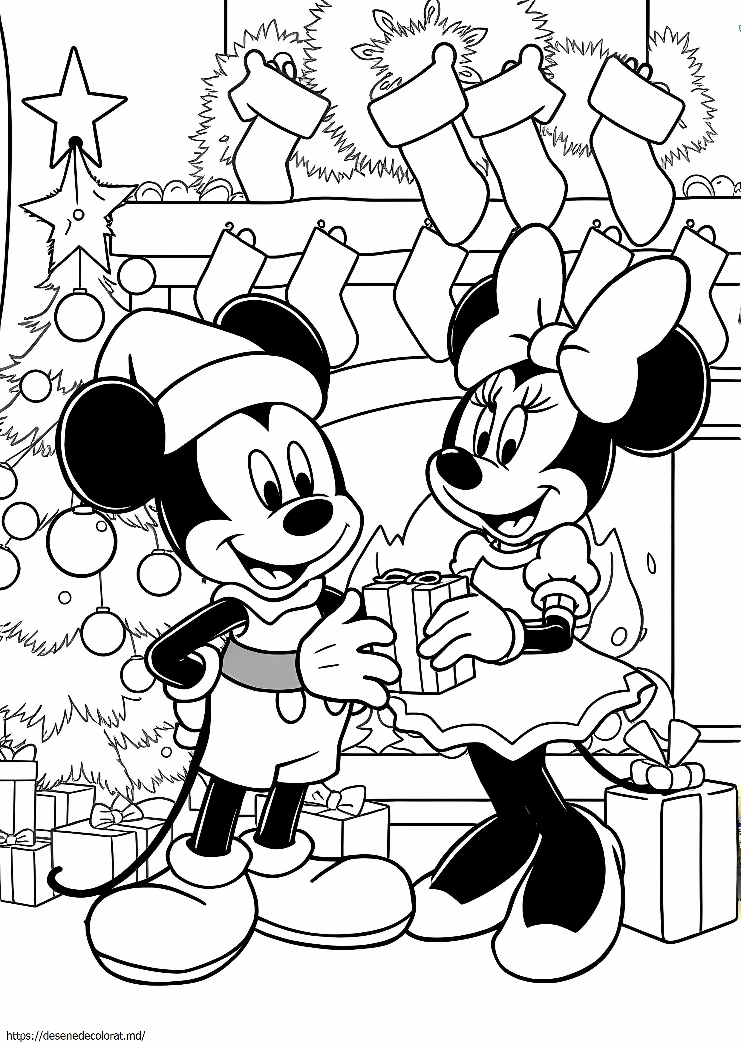 Crăciun mickey și minnie