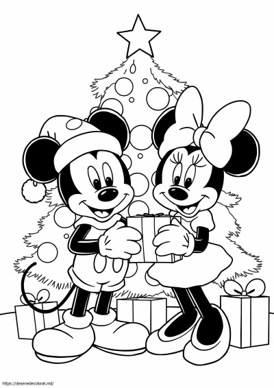 Mickey minnie de craciun