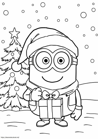 Minion de craciun