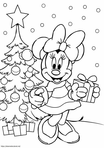 Minnie mouse craciun