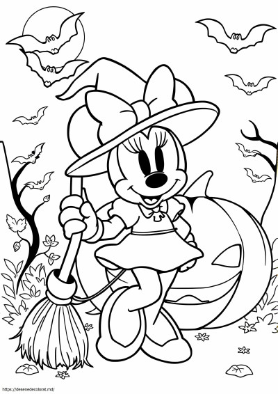 Minnie mouse de Halloween