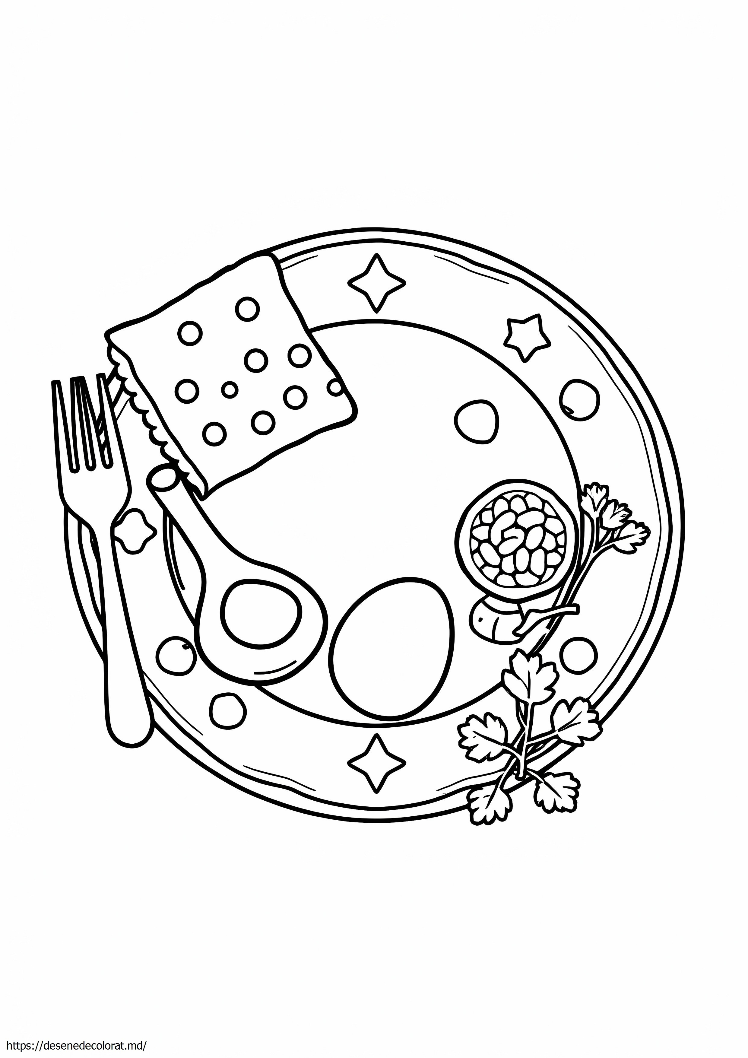 Farfurie seder pascale
