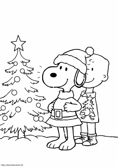 Snoopy charlie brown de Crăciun