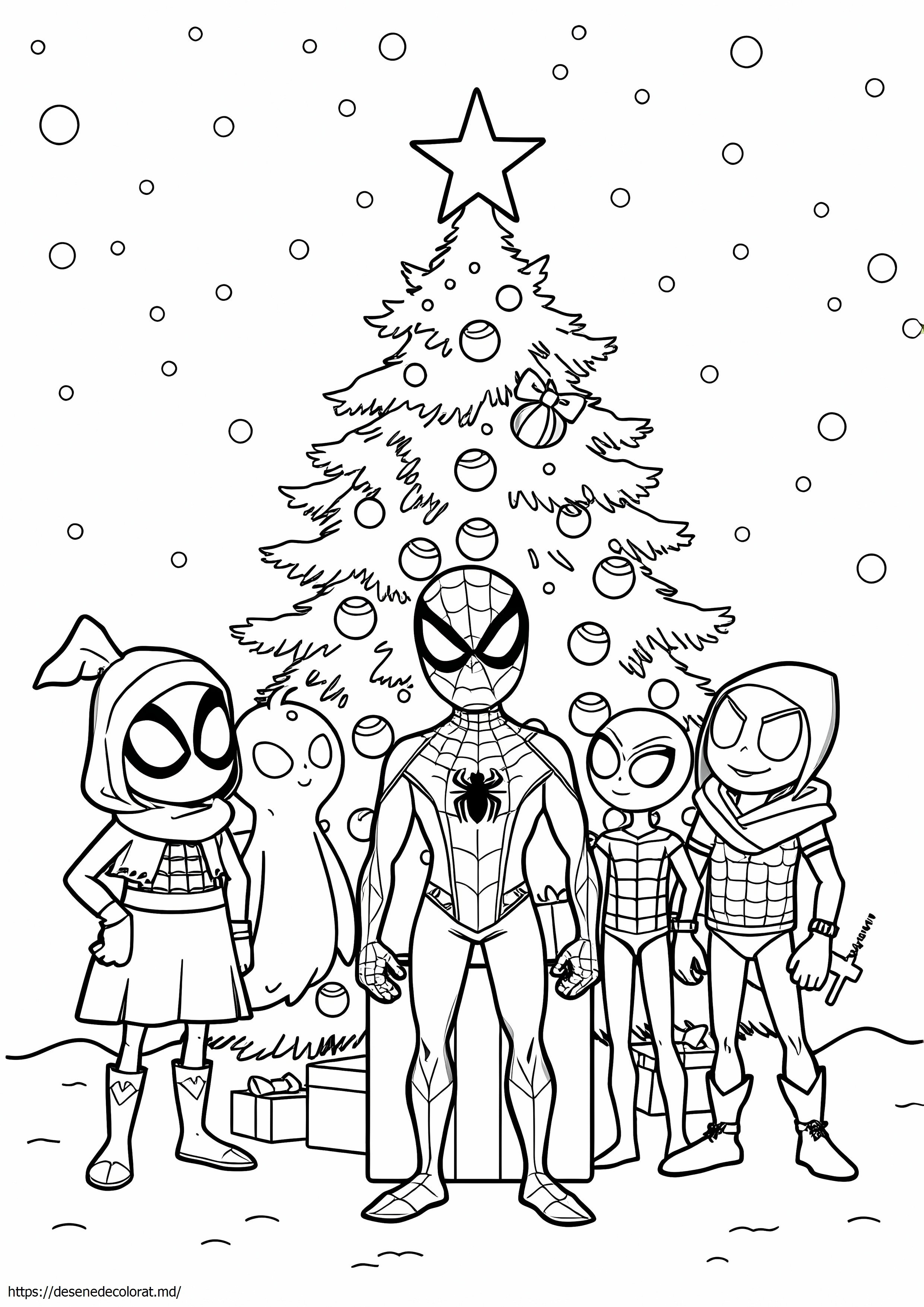 Spidey și prietenii săi minunați de Crăciun
