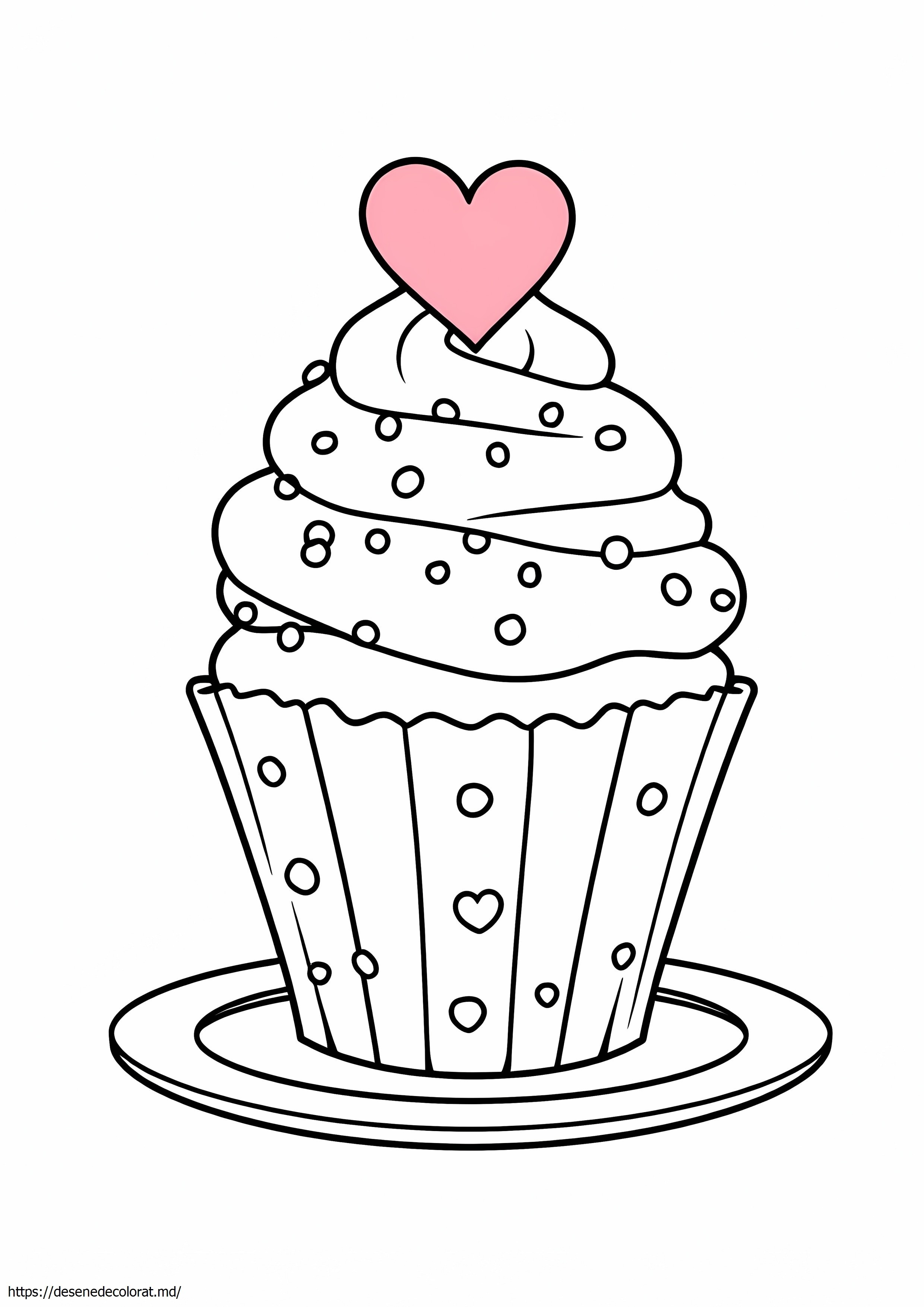 Cupcake de Valentine