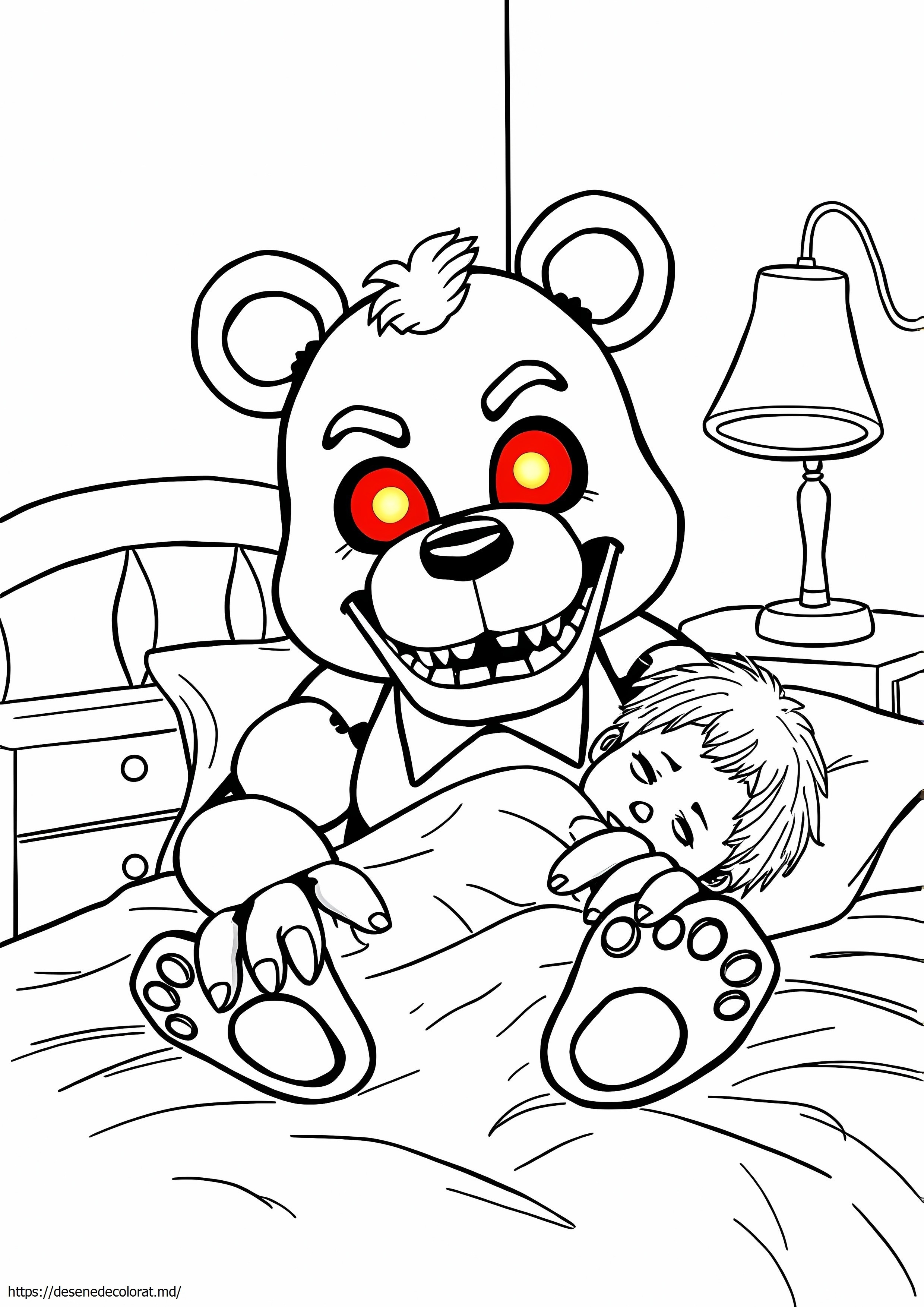 Coșmar de aventură Golden Freddy