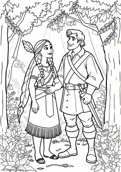 Pocahontas și john smith