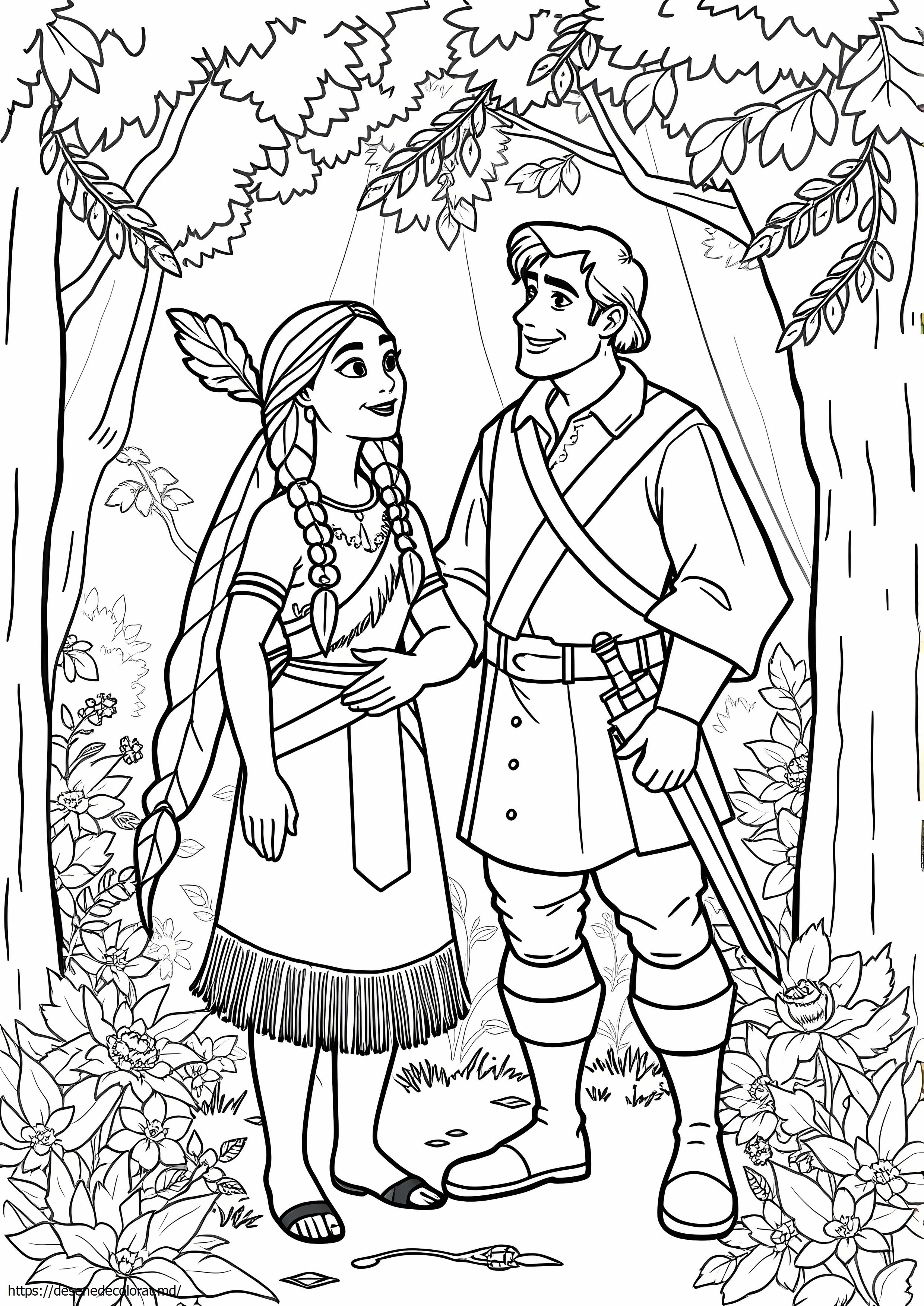 Pocahontas și john smith