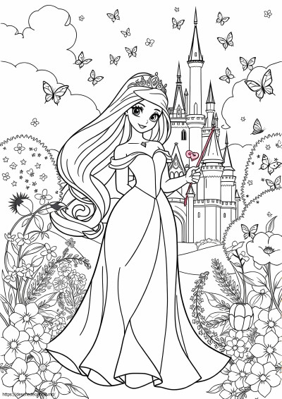 Anime prințesa disney