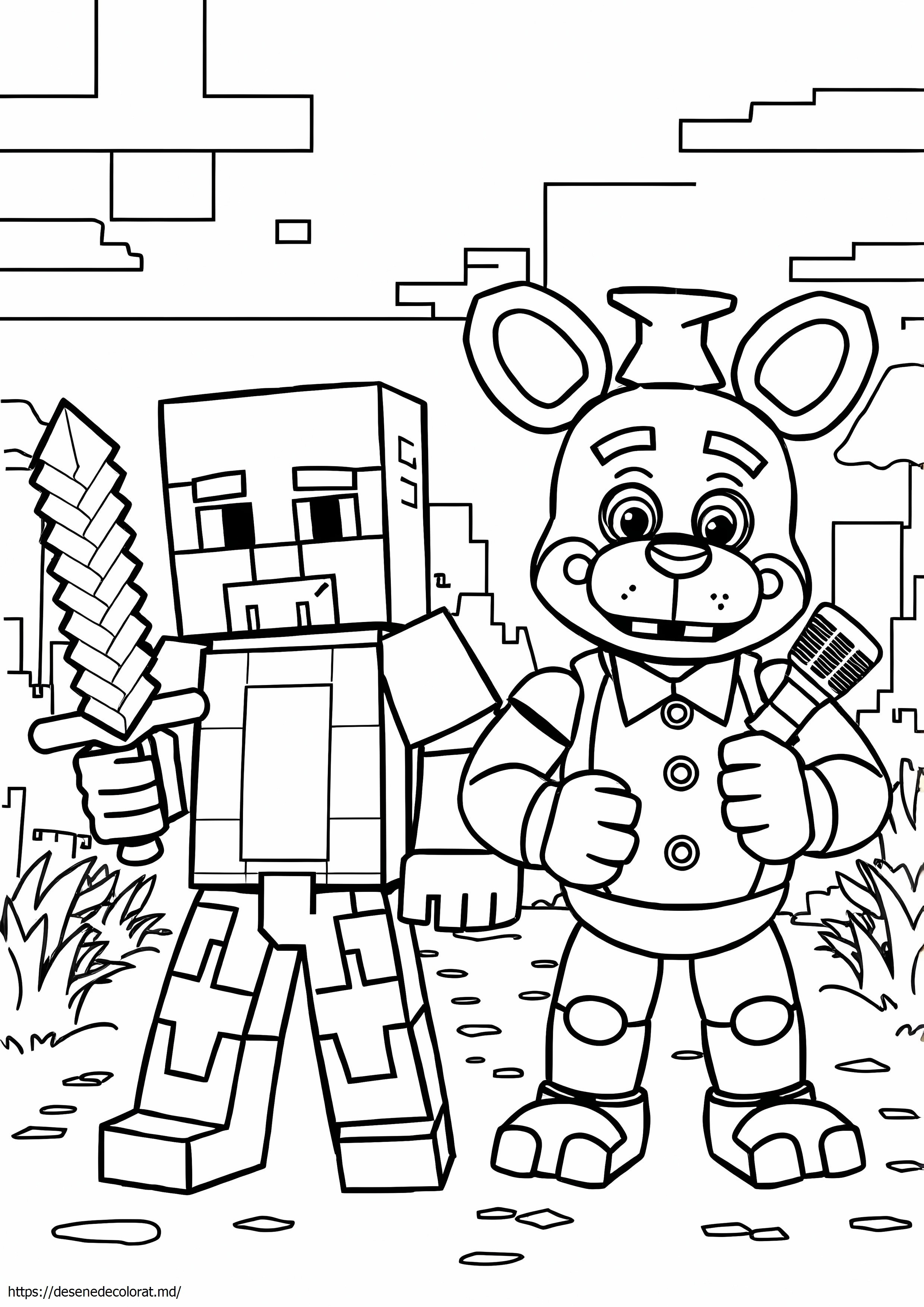 Minecraft fnaf